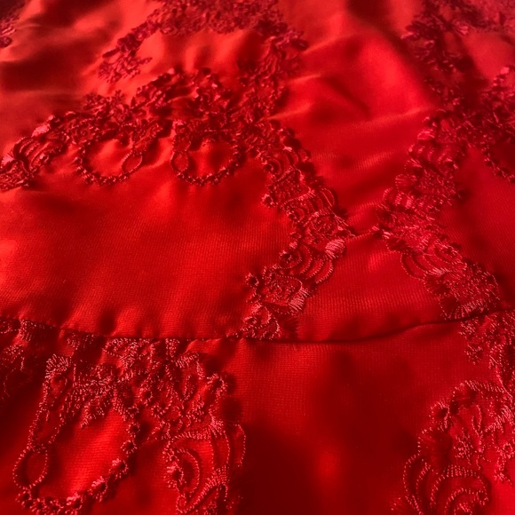 For Love & Lemons Red Margarita Dress - Picture 4 of 4